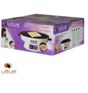OGUR Plaque crépière avec thermostat crêpe, pancake, msemen