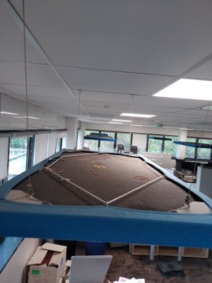 Panneaux acoustiques suspendus 120 x 60 en tissu