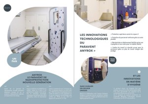 Paravents de radioprotection ANYROX