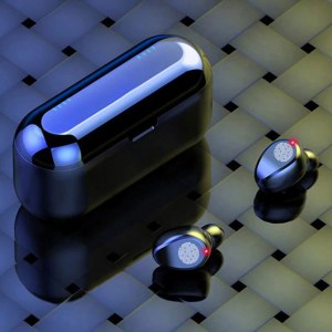 CASQUE SANS FIL BLUETOOTH AVEC POWERBANK F9