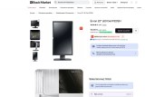 LOT de 105 Écrans PC Dell 22 Pouces Full HD (12.5€ / pièce !)