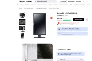 LOT de 105 Écrans PC Dell 22 Pouces Full HD (12.5€ / pièce !)