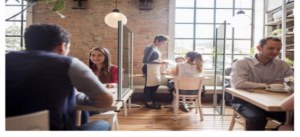 Écrans vitrés de séparation pare-postillon