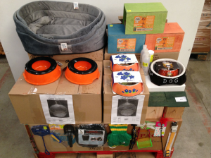 Palette destockage 1250 articles animalerie