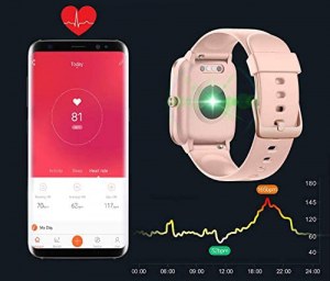 SMARTWATCH SMARTBAND POUR FEMMES POUR UN CADEAU ÉTAPES PULSE P8