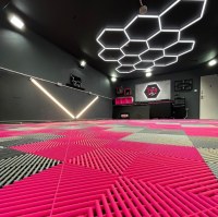 Dalle de sol clipsable pvc 40cm x40cm 1,8 epaisseur