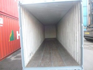 Vente de Conteneur Cube de 40 pieds de haut usagé - repeint