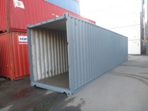 Vente de Conteneur Cube de 40 pieds de haut usagé - repeint