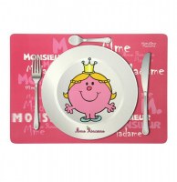 Set de table plastifié - décoration de table monsieur madame - madam