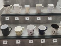 LOT DE MUG TASSE CHOP