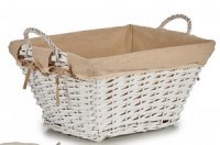 Corbeille à lessive rectangulaire