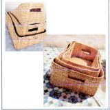 Lot de 3 corbeilles de rangement