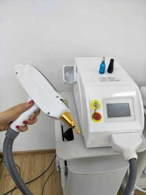 Q-switched ND yag portable laser machine
