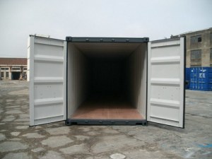 Vente de conteneur maritime neuf 40 pieds gris