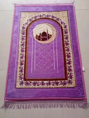 TAPIS DE PRIERE IMPRIME - 80 x 120