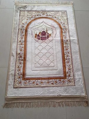 TAPIS DE PRIERE IMPRIME - 80 x 120