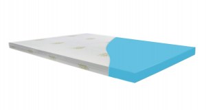 Bfly Surmatelas 5 cm en Mousse à Mémoire de Forme Respirant, avec Housse Amovible en Al...