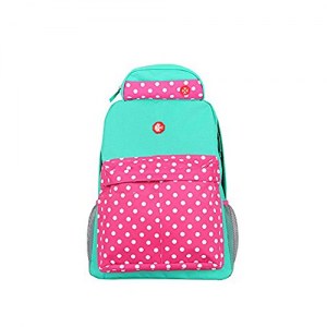 Sac à dos vert rose loisir voyage enfant multicouleurs