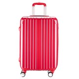 Valise Taille Cabine rigide rose foncé ultra leger 4 roues multicouleurs PARTY PRINCE