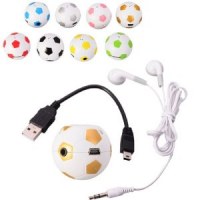 Lecteur MP3 Football Style TF Slot - 8 Colors