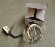 Spot GU10 orientable enc. nickel satiné