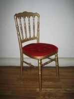 Chaise Napoléon III empilable