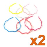 Lot de 12 serre-têtes enfants