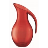 Carafe souflée 2l rouge - guzzini - décoration de table