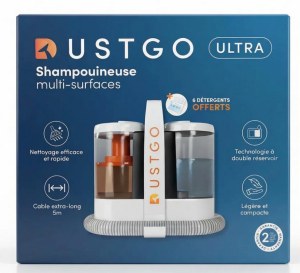????SHAMPOUINEUSE DUSTGO NEUVE – Nettoyage puissant et sans effort !????