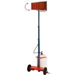 Radiant Ã  gaz mobile