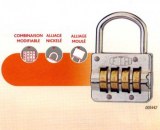 Cadenas à code 4 chiffres - Marque Thirard
