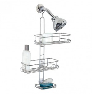 Serviteur de douche réglable - interdesign - rangement salle de bain