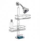 Serviteur de douche réglable - interdesign - rangement salle de bain