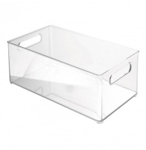 Boîte de rangement transparente - interdesign - rangement cuisine