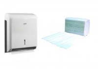 Distributeur essuie main + colis de 4000 feuilles