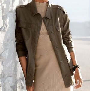 020154 Veste de chemise pour femme par Lascana