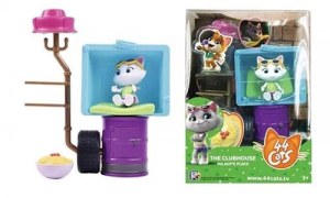 44 CATS PLAYSET THE CLUBHOUSE MILADY'S PLACE 19X25,5CM