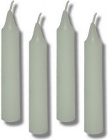 Lot de 36 Bougies Blanches