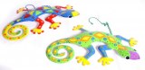 Lot de 2 Lézards Métal Colorés