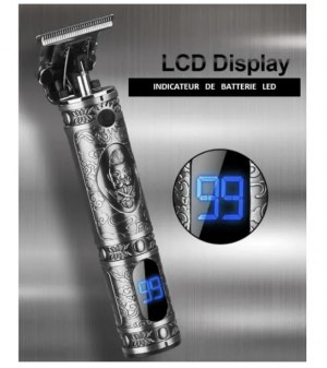 Tondeuse cheveux barbe professionnelle hommes tondeuse Rechargeable par USB