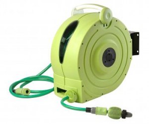 Dévidoir mural tuyau d'arrosage 20m