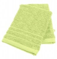 Gants de toilette en coton - lot de 2 - vert