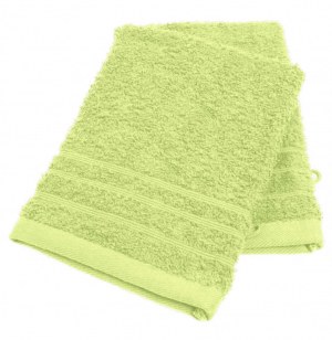 Gants de toilette en coton - lot de 2 - vert
