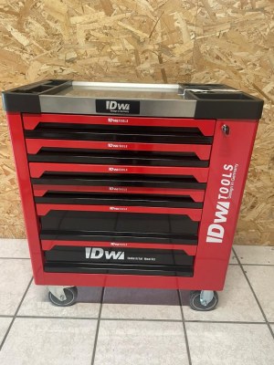 Servante d’atelier DW TOOLS 6 tiroirs + placard latéral