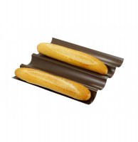 Plaque 4 baguettes - gobel - moule à baguettes