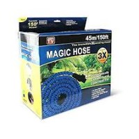 Tuyau arrosage extensible 45 m + pistolet 7 jets