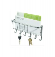 Porte clés et courrier - interdesign - rangement mural