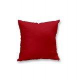 Housse de coussin 60 x 60 cm - rouge - linge de lit