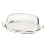 Beurrier incassable - guzzini - transparent - rangement du frigo