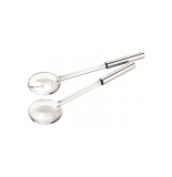 Couverts à salade chrome - guzzini - ustensiles pour salade